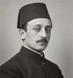 Imagined illustration for the dossier of Remzi Bey; not a historical likeness