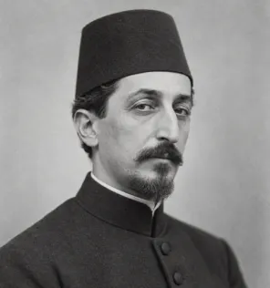 Imagined illustration for the dossier of Kostantin Efendi; not a historical likeness