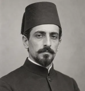 Imagined illustration for the dossier of Krikor Efendi; not a historical likeness