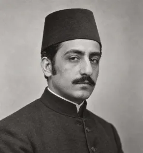Imagined illustration for the dossier of Hasan Adil Efendi; not a historical likeness