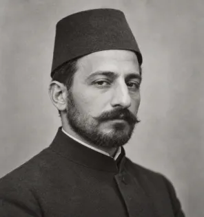 Imagined illustration for the dossier of Mehmet Emin Efendi; not a historical likeness