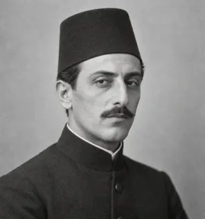 Imagined illustration for the dossier of Yusuf Cemal Efendi; not a historical likeness