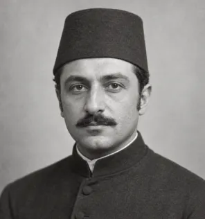 Imagined illustration for the dossier of İsmail Hakkı Efendi; not a historical likeness