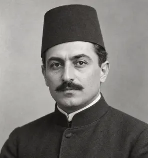 Imagined illustration for the dossier of Müftüzade İsmail Hakkı; not a historical likeness