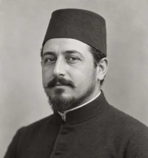 Imagined illustration for the dossier of Mehmet Sezai Efendi; not a historical likeness